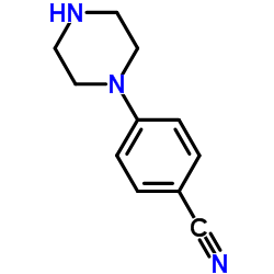 1-(2-苯甲腈)哌嗪结构式