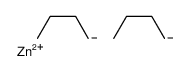 DI-N-BUTYL ZINC Structure