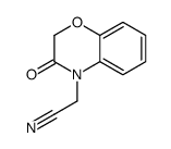 (2,3-二氢-3-氧代-4H-1,4-苯并恶嗪-4-基)乙腈结构式