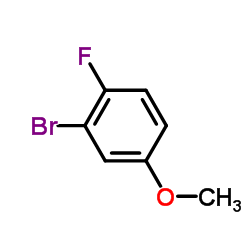3-溴-4-氟苯甲醚结构式