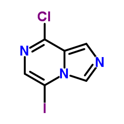 8-Chloro-5-iodoimidazo[1,5-a]pyrazine Structure