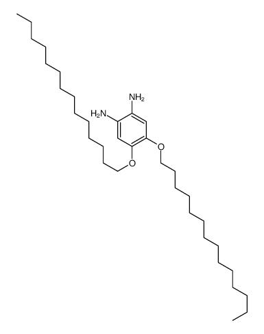 4,5-di(tetradecoxy)benzene-1,2-diamine结构式