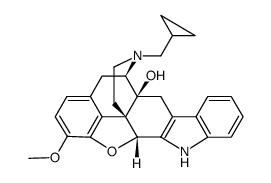 3-O-Methylnaltrindole结构式