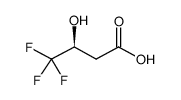(S)-4,4,4-三氟-3-羟基丁酸结构式