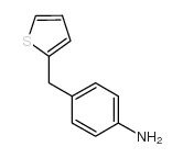 4-(噻吩-2-甲基)苯胺结构式