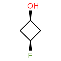 cis-3-Fluorocyclobutanol Structure