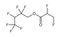 2,2,3,4,4,4-hexafluorobutyl 2,3-difluoropropanoate Structure