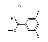 methyl 3,5-dichlorobenzimidate hydrochloride结构式
