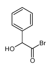 Benzeneacetyl bromide, alpha-hydroxy- (9CI) Structure