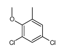 1,5-dichloro-2-methoxy-3-methylbenzene结构式
