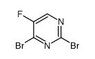 2,4-二溴-5-氟嘧啶结构式