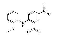 2,4-DINITRO-2'-METHOXYDIPHENYLAMINE Structure