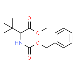 D-VALINE, 3-METHYL-N-[(PHENYLMETHOXY)CARBONYL]-, METHYL ESTER结构式
