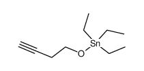 but-3-ynyloxy-triethyl-stannane结构式