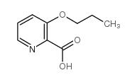 3-丙氧基吡啶甲酸结构式