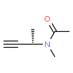 Acetamide, N-methyl-N-(1-methyl-2-propynyl)-, (S)- (9CI)结构式