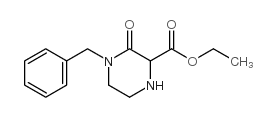 3-氧代-4-(苯基甲基)-2-哌嗪羧酸乙酯结构式
