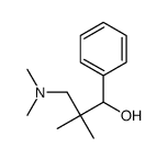 α-[2-(Dimethylamino)-1,1-dimethylethyl]benzenemethanol结构式