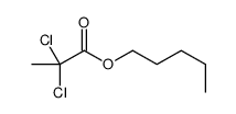 2,2-Dichloropropionic acid pentyl ester结构式