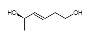 (R)-hex-3-ene-1,5-diol结构式