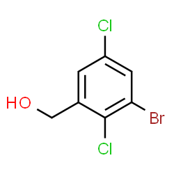 3-Bromo-2,5-dichlorobenzyl alcohol结构式