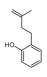 2-(3-methylbut-3-enyl)phenol结构式