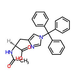 N-乙酰基-N'- 三苯甲基-L-组氨酸图片