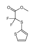 methyl 2,2-difluoro-2-thiophen-2-ylsulfanylacetate Structure