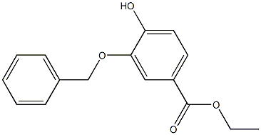 ethyl 3-(benzyloxy)-4-hydroxybenzoate Structure