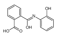 2-[(2-hydroxyphenyl)carbamoyl]benzoic acid Structure