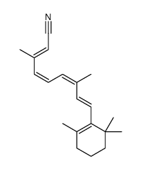 全反式视黄腈-14,15-13C2结构式