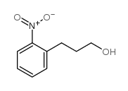 3-(2-硝基苯基)丙烷-1-醇结构式