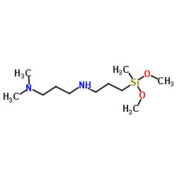 N-[3-(Methyldimethoxysilyl)propyl]-N',N'-dimethyl-1,3-propanediamine Structure