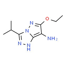 1H-Pyrazolo[5,1-c]-1,2,4-triazol-7-amine,6-ethoxy-3-(1-methylethyl)-(9CI) Structure