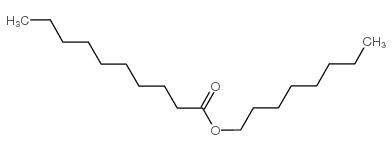 辛基 癸酸酯结构式
