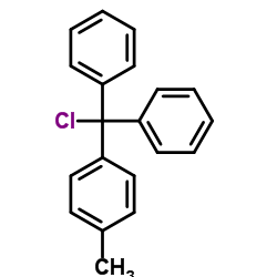 (Chloro(p-tolyl)methylene)dibenzene Structure