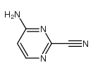 4-氨基嘧啶-2-甲腈结构式