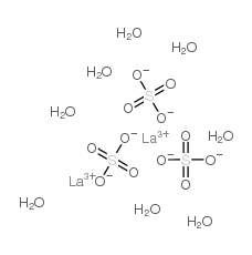 lanthanum sulphate octahydrate structure