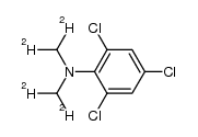 2,4,6-trichloro-N,N-bis(dideuteriomethyl)aniline Structure