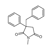 3-benzyl-1-methyl-3-phenylpyrrolidine-2,5-dione结构式