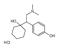 O-Desmethylvenlafaxine hydrochloride结构式