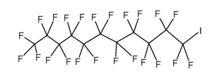 Tricosafluoroundecyl iodide structure
