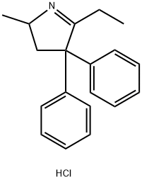 EMDP (2-Ethyl-5-methyl-3,3-diphenylpyrroline) hydrochloride solution Structure