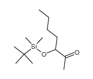 3-((tert-butyldimethylsilyl)oxy)heptan-2-one Structure