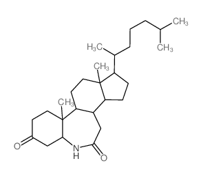 7a,9a-dimethyl-10-(6-methylheptan-2-yl)tetradecahydrobenzo[b]indeno[5,4-d]azepine-2,5(1h,3h)-dione Structure