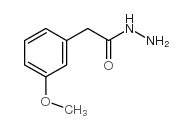 2-(3-甲氧基苯基)乙酰肼结构式