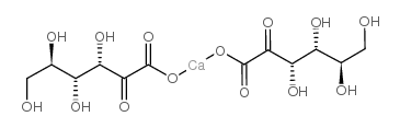 2-酮-D-葡萄糖酸半钙盐单水合物结构式
