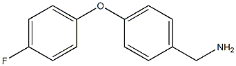 1-[4-(4-fluorophenoxy)phenyl]MethanaMine Structure