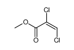 methyl trans-2,3-dichloro-propenoate Structure