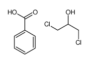 benzoic acid,1,3-dichloropropan-2-ol Structure